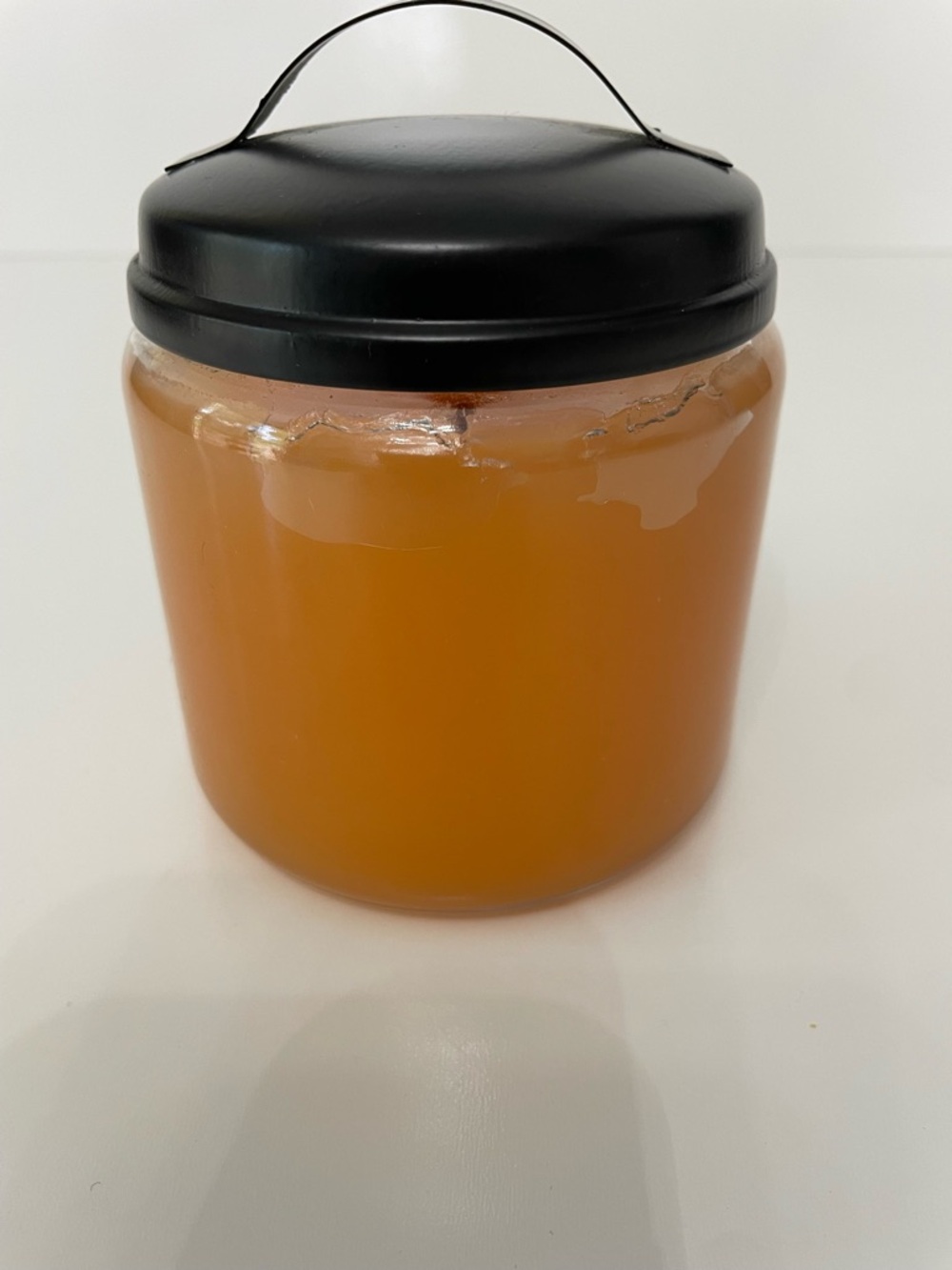 Lantern Hill Mimosa & Mandarin Scented Candle, Orange Single Wick Jar Candle - Picture 4 of 7